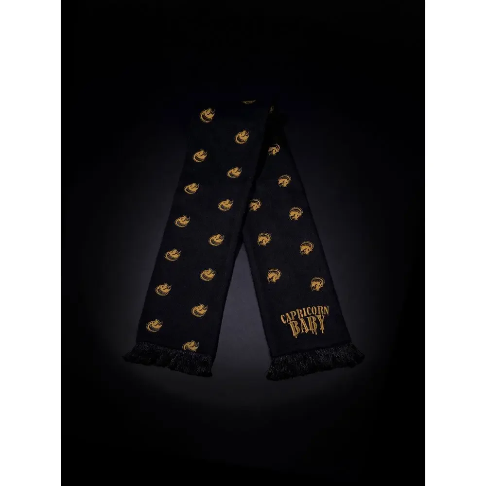 Onyx Icon Scarf – Gold